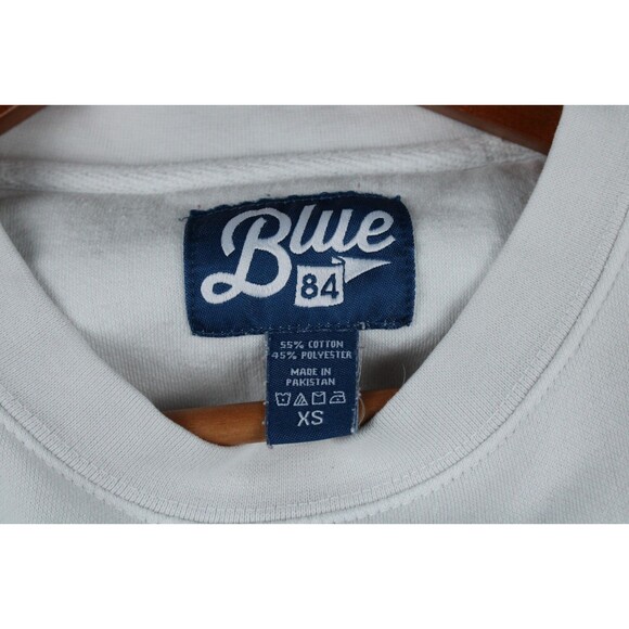 Blue 84 Nomad Surf Shop Sweater XS White Large Logo Back Sweater Surfing Beach - Picture 3 of 16
